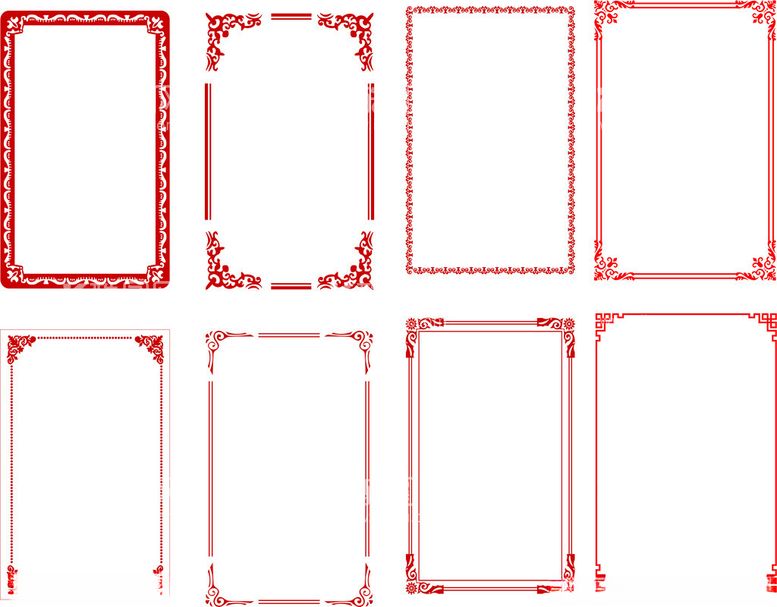 编号：80207612012119533759【酷图网】源文件下载-中式边框