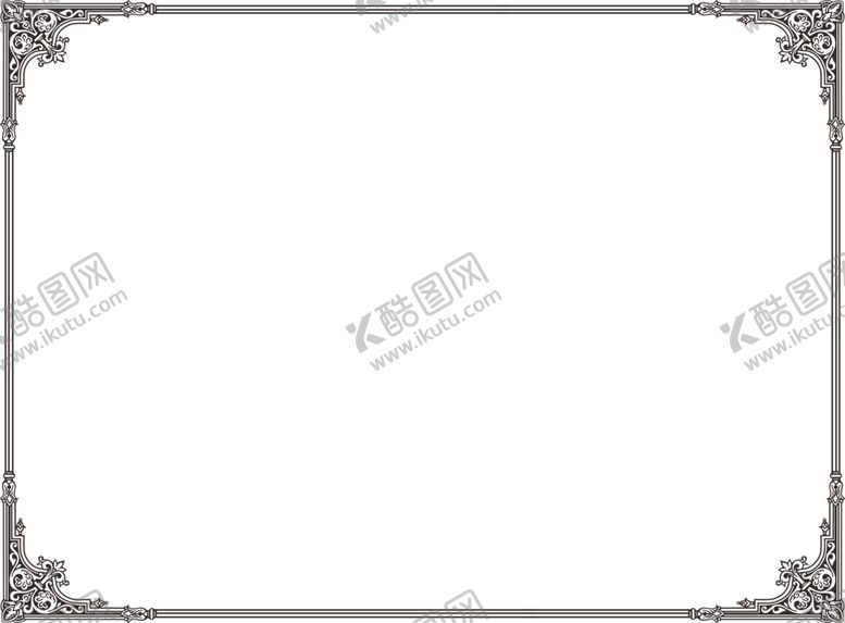 编号：13659109201006405904【酷图网】源文件下载-古典边框