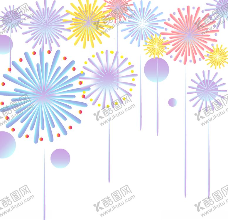 编号：66400110312109096473【酷图网】源文件下载-烟花