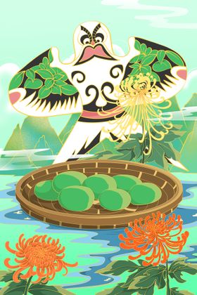 清明节踏青祭祀佳