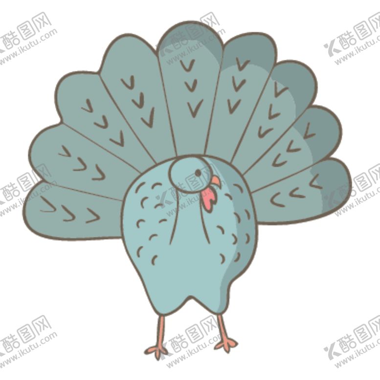 编号：38978709271352507184【酷图网】源文件下载-孔雀简笔