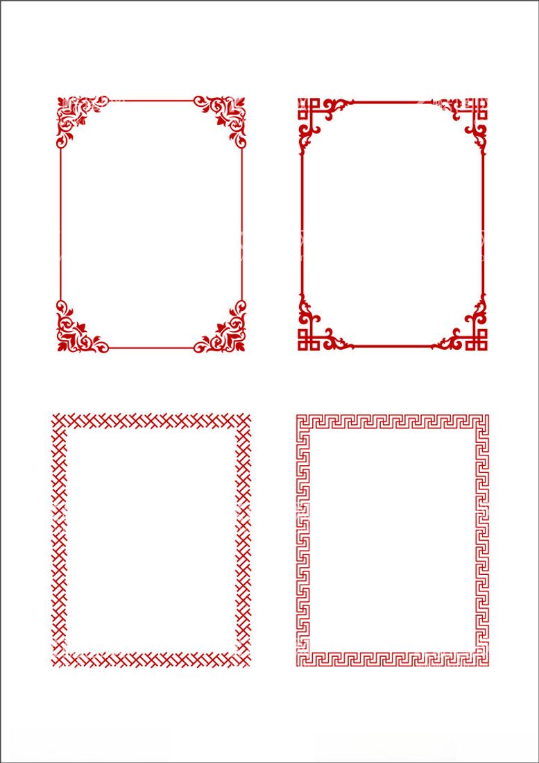 编号：34984912042056198183【酷图网】源文件下载-中国风边框