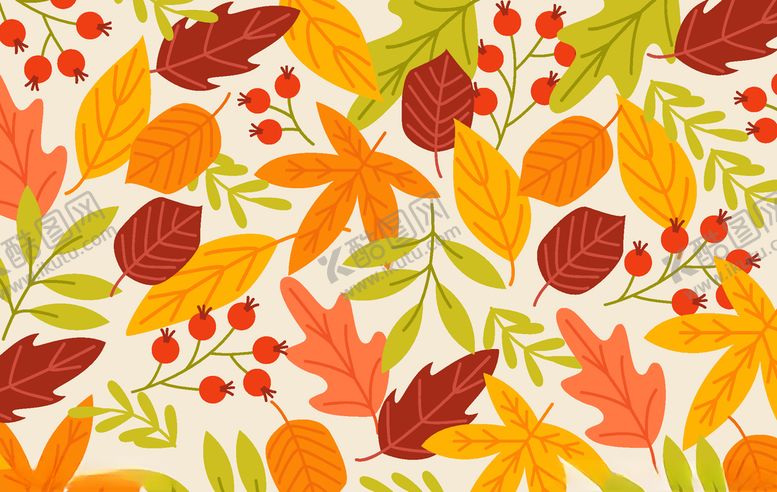 编号：26587609301912459397【酷图网】源文件下载-叶子背景