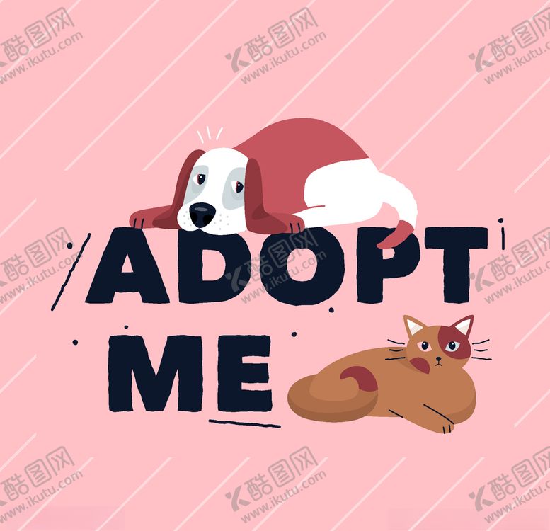 编号：47680910081343434684【酷图网】源文件下载-矢量可爱宠物