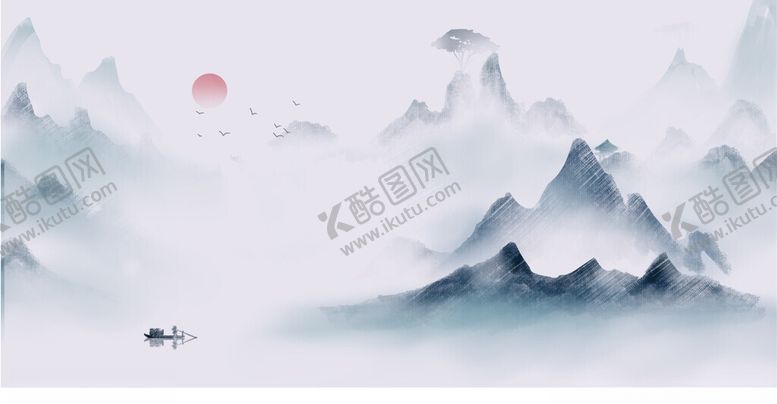 编号：58701901292046144204【酷图网】源文件下载-山水画