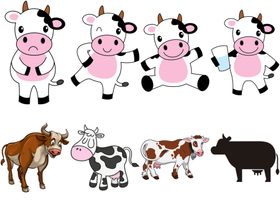卡通牛