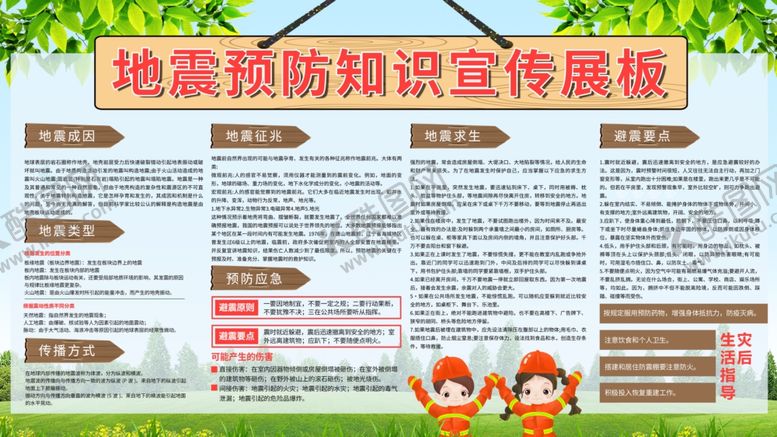 编号：52062705111528409652【酷图网】源文件下载-地震预防知识