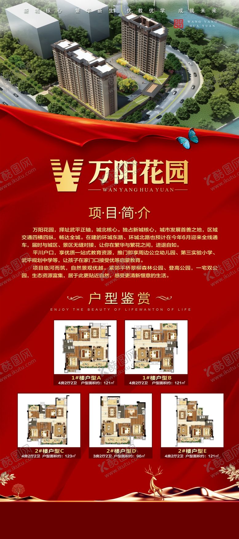 编号：55528209270135299753【酷图网】源文件下载-房地产展架