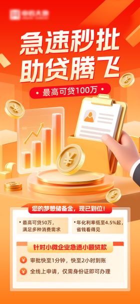 贷款金融海报