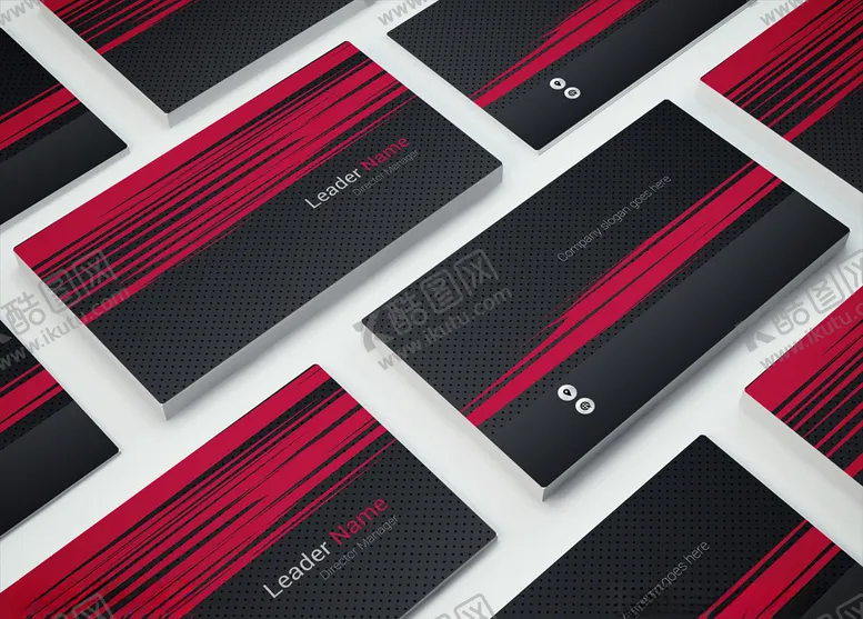 编号：57390410060209076608【酷图网】源文件下载-矢量名片模板