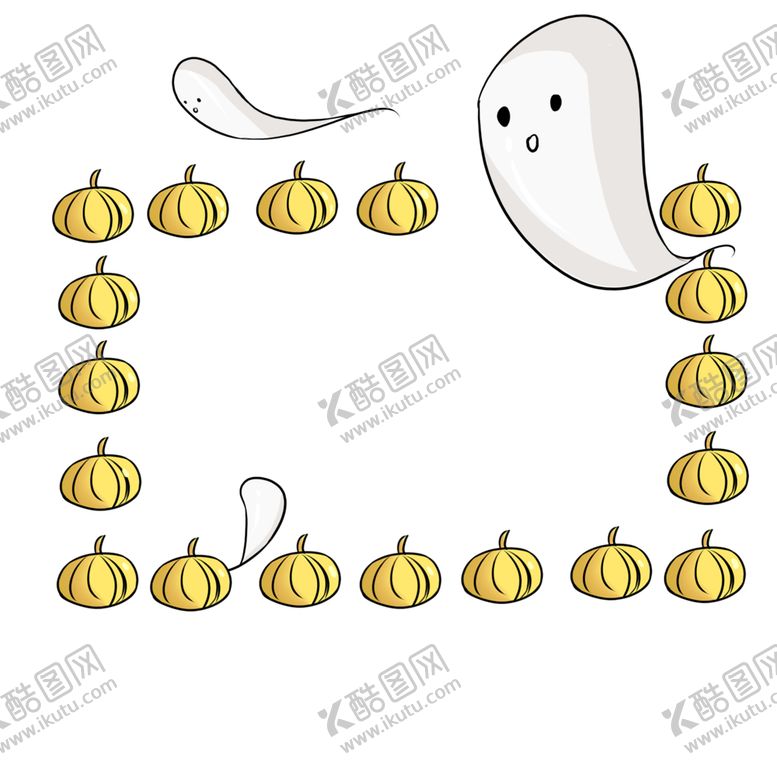 编号：17897906242321349336【酷图网】源文件下载-万圣节边框