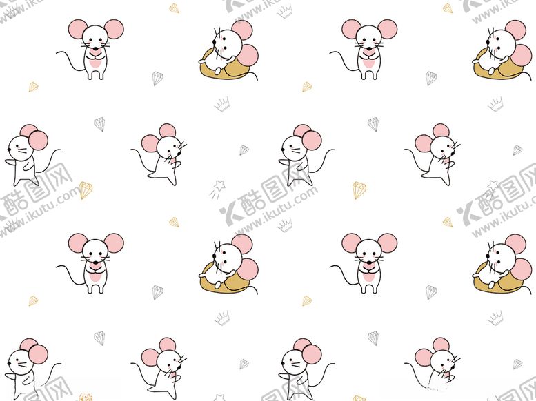 编号：13169207010208267515【酷图网】源文件下载-卡通王冠鼠