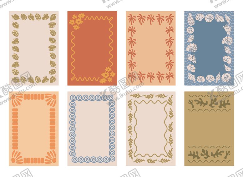 编号：86615509212102216267【酷图网】源文件下载-手绘边框图案