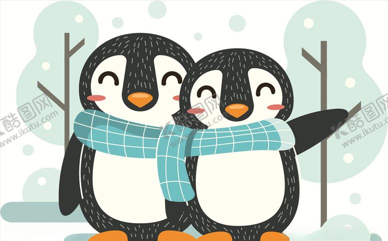编号：70908110040344054879【酷图网】源文件下载-卡通企鹅