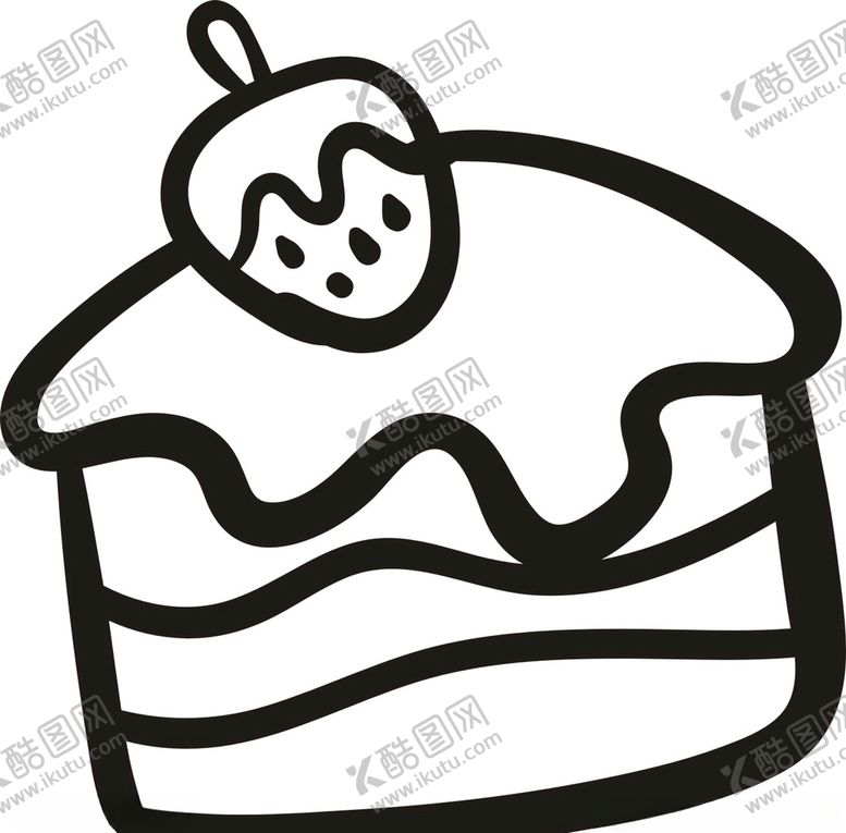 编号：12925409090112018159【酷图网】源文件下载-生日蛋糕