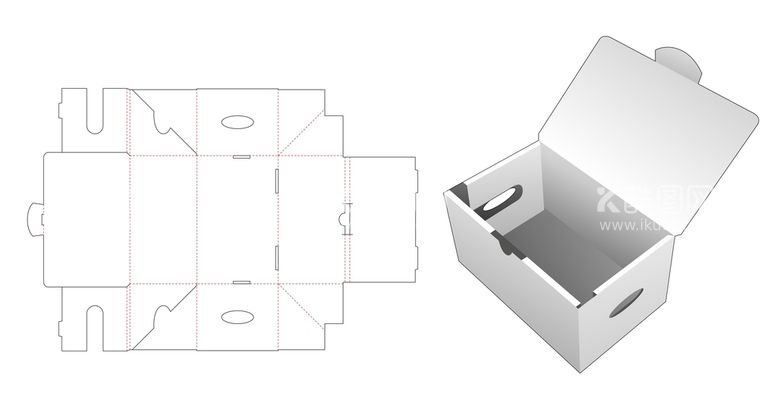 编号：13570210231610455260【酷图网】源文件下载-包装盒刀模