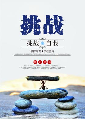 挑战文化展板