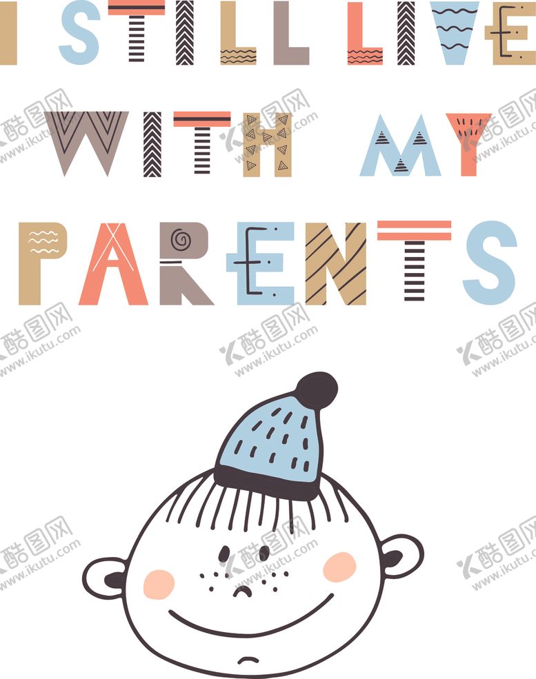 编号：72950709150503533953【酷图网】源文件下载-字母卡通