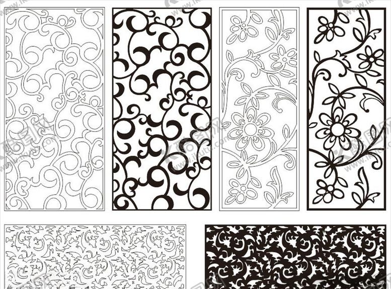 编号：49814910311902163169【酷图网】源文件下载-镂空雕刻雕花