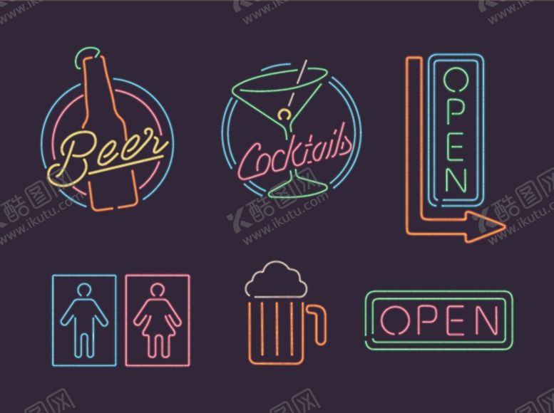 编号：75427209300341073112【酷图网】源文件下载-霓虹灯