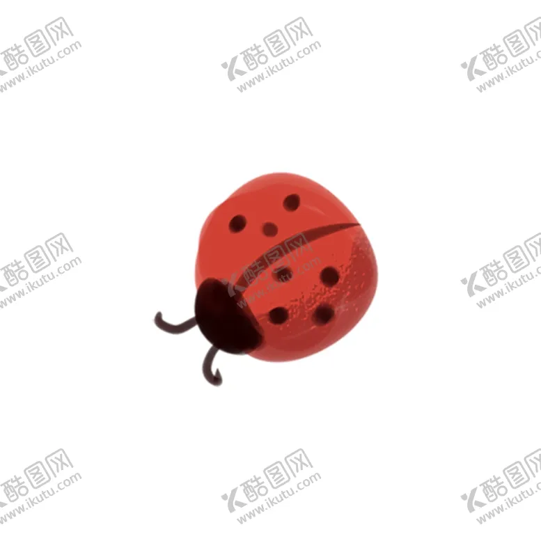 编号：59703304190944582375【酷图网】源文件下载-简约手绘瓢虫