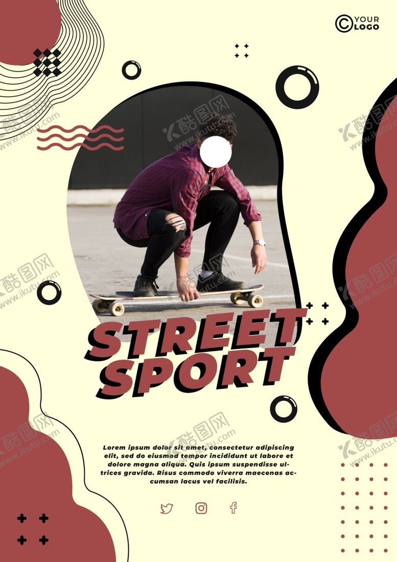 编号：66055510191852556102【酷图网】源文件下载-运动海报