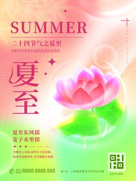 夏至夏天节气二十四节气