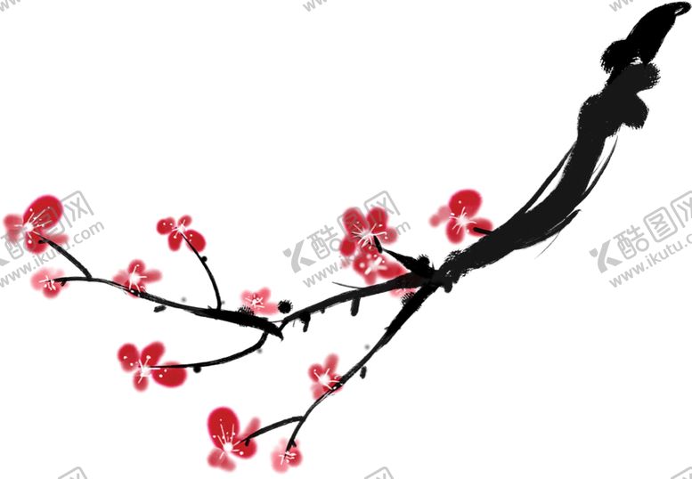 编号：56963005121821114205【酷图网】源文件下载-中国风水墨梅