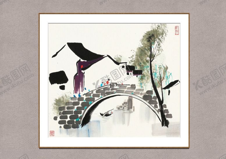 编号：27861212100432537370【酷图网】源文件下载-江南水乡