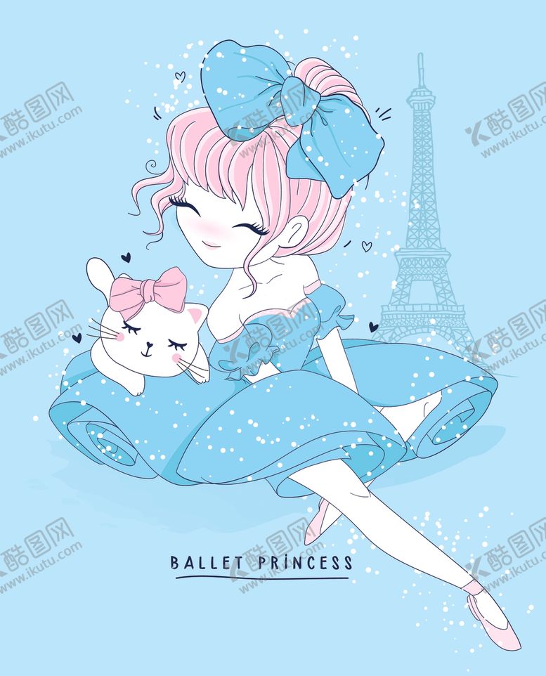 编号：95273210302355353639【酷图网】源文件下载-时尚手绘女孩