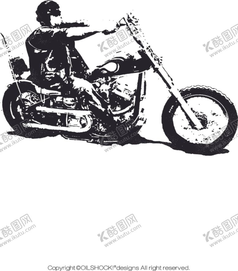 编号：68001910311145013591【酷图网】源文件下载-交通工具哈雷摩托车