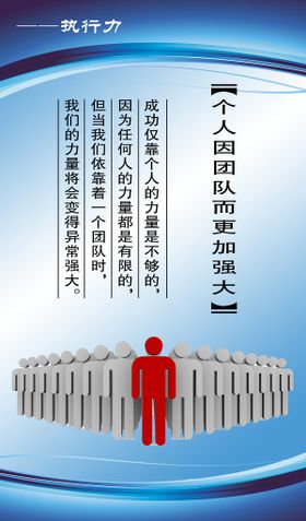 企业文化展板集团团队