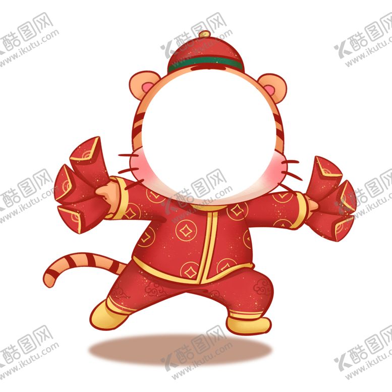 编号：59246302012122523757【酷图网】源文件下载-虎年头像框