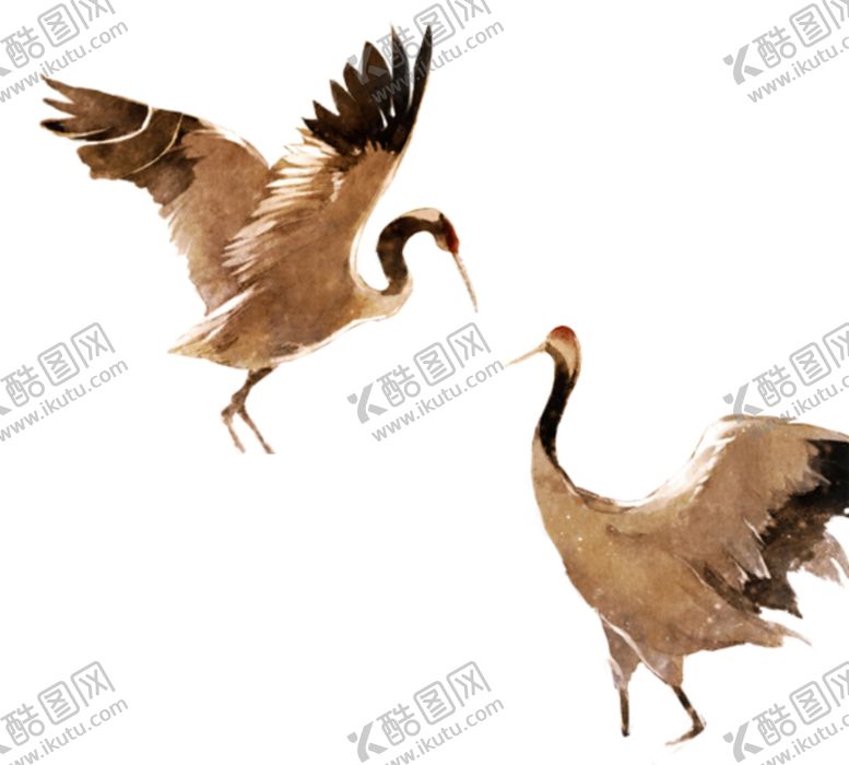 编号：74414407022309396057【酷图网】源文件下载-仙鹤