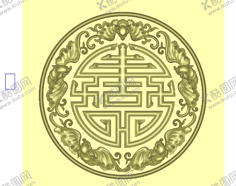 编号：59891411061401307610【酷图网】源文件下载-五福蝙蝠寿字