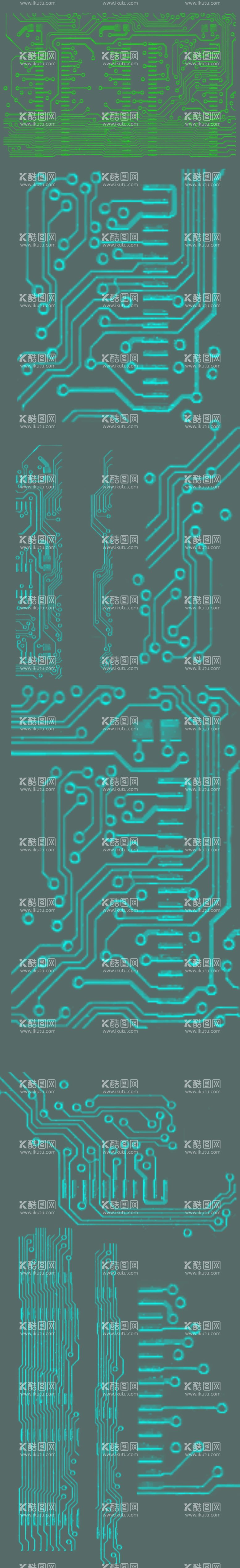 编号：67805412152108458351【酷图网】源文件下载-电路板纹理PS电子科技元素