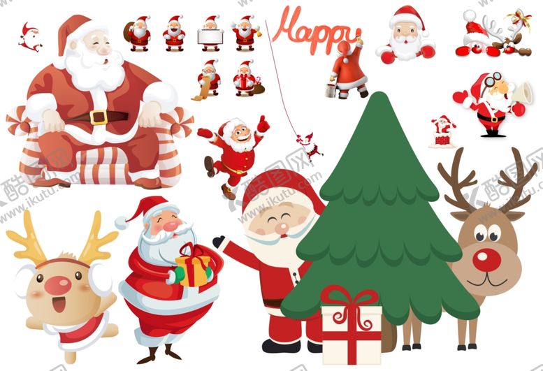 编号：75123110121937461421【酷图网】源文件下载-圣诞老人