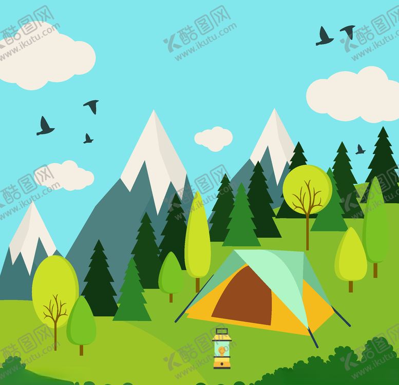 编号：63977710290116503802【酷图网】源文件下载-露营