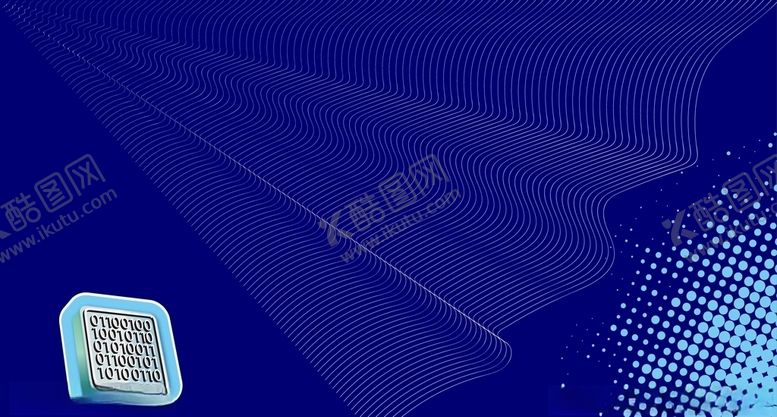 编号：55645405191058421149【酷图网】源文件下载-蓝底科技背景素材