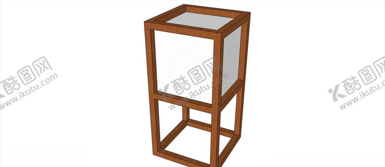编号：97861806240910193657【酷图网】源文件下载-展示柜模型