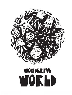 小清新创意卡通图案