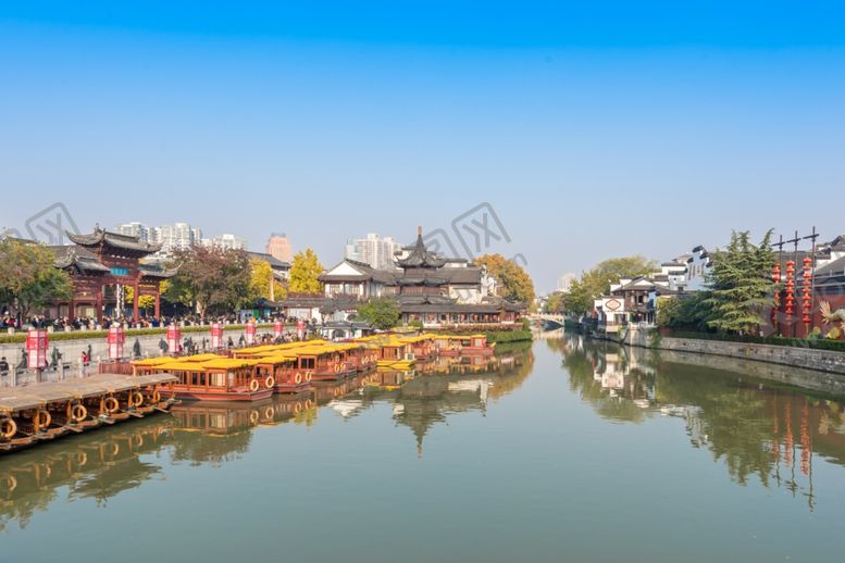 编号：40977606101625031897【酷图网】源文件下载-秦淮河