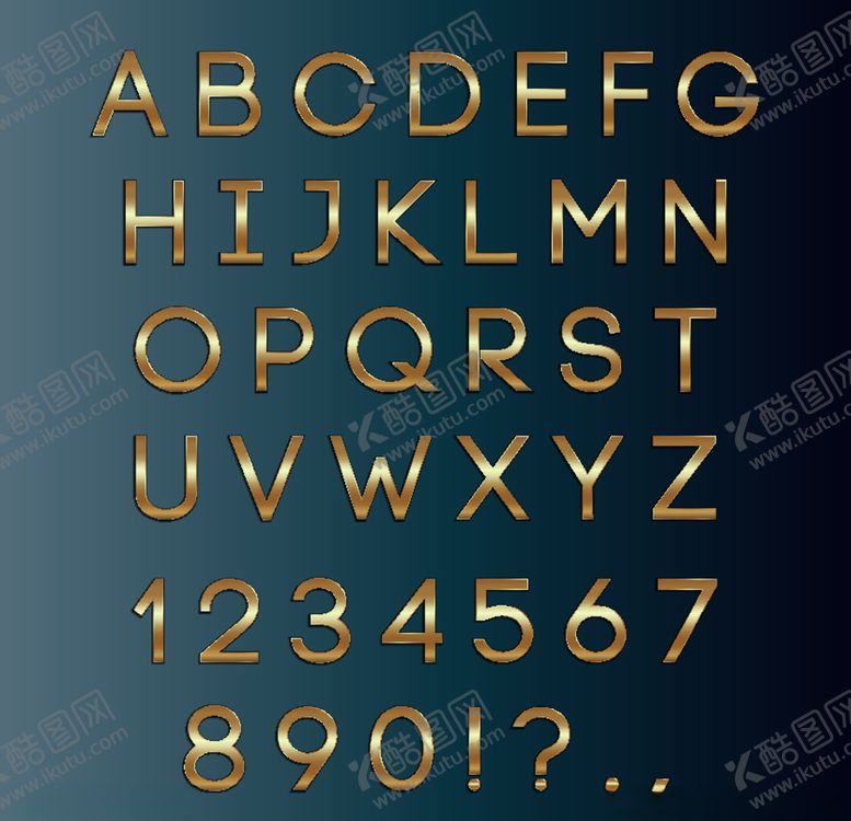 编号：67979509291753284906【酷图网】源文件下载-漂亮的数字字母