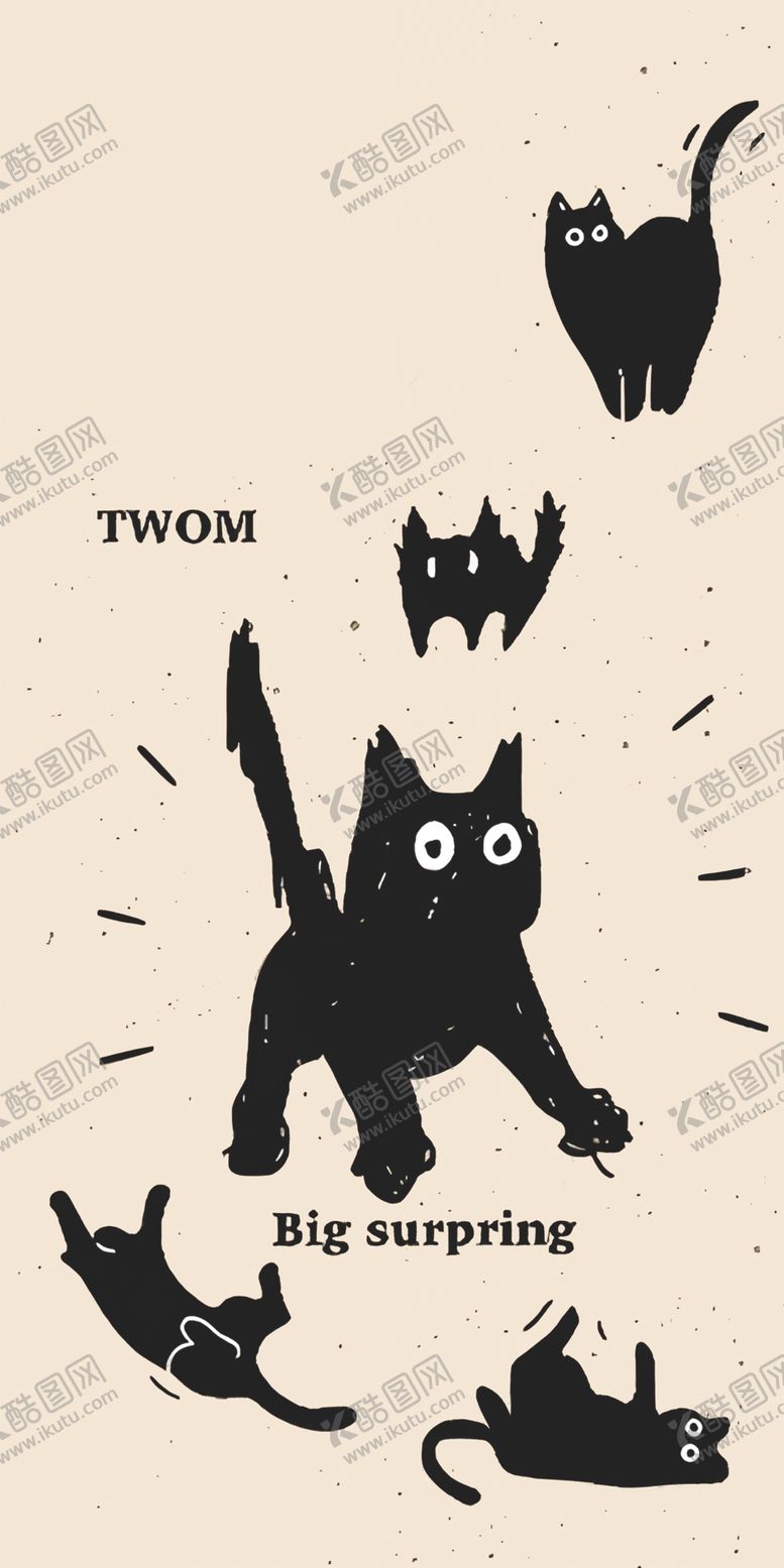 编号：69377401150822233995【酷图网】源文件下载-小黑猫