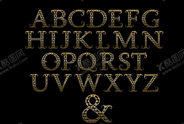 编号：18430510211431558419【酷图网】源文件下载-字母大全