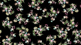线条花