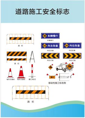 道路施工安全标志