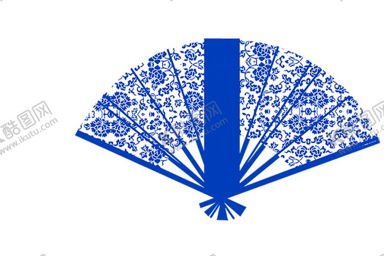 编号：67839009280939227408【酷图网】源文件下载-国潮风扇子素材