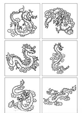 手绘线描涂鸦婚礼装饰