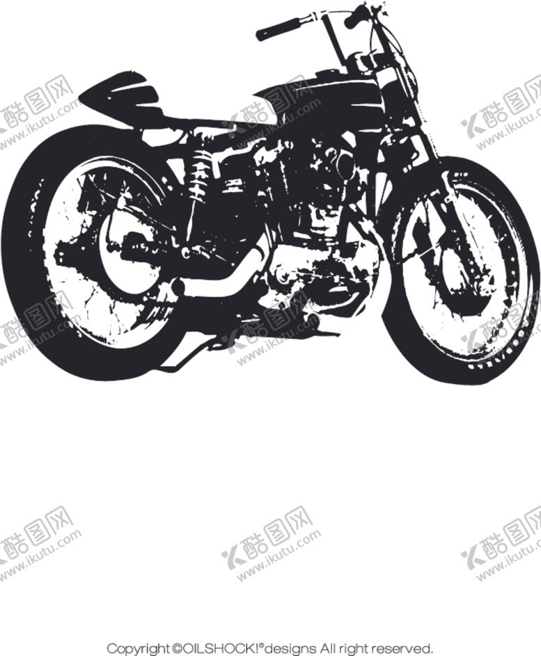 编号：58350709282119546009【酷图网】源文件下载-交通工具摩托车